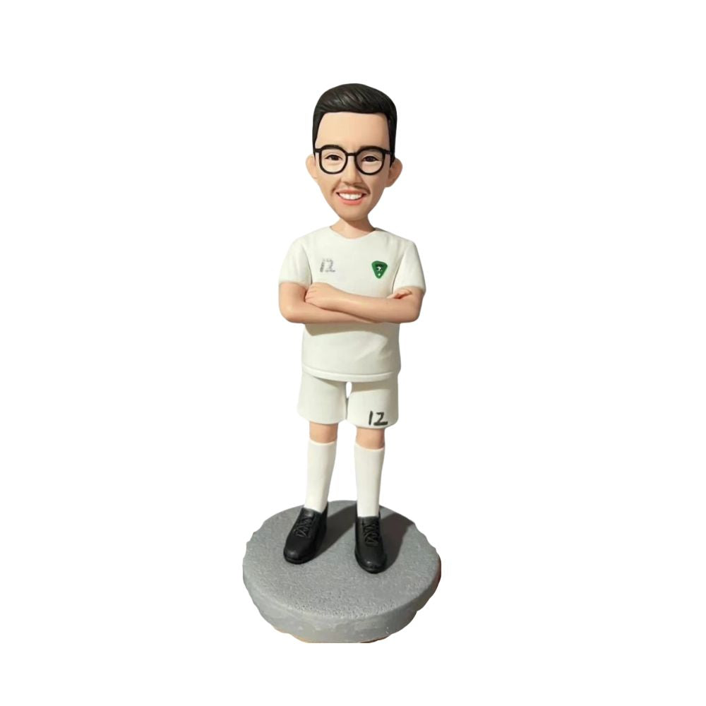 Figurine maillot football personnalisée