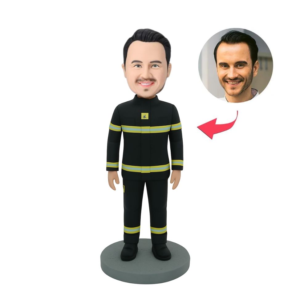 Figurine personnalisée pompier
