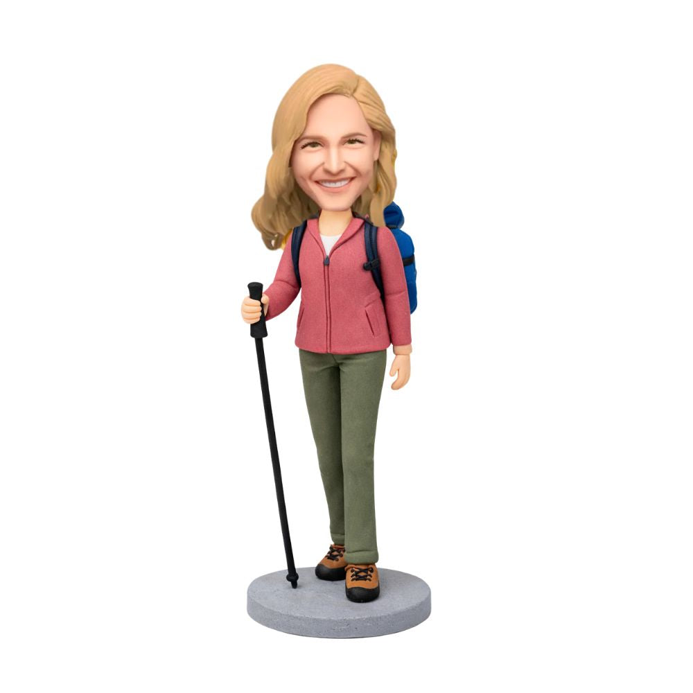 Figurine personnalisée randonnée