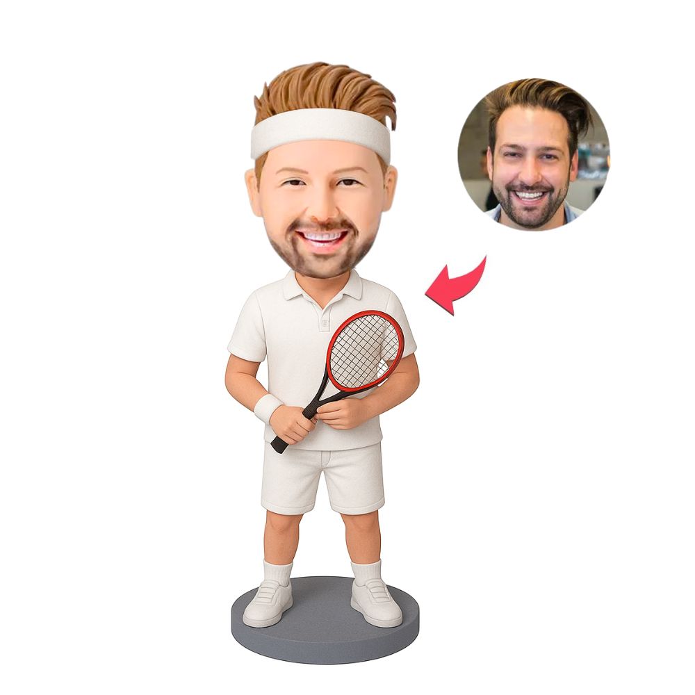 Figurine personnalisée tennis
