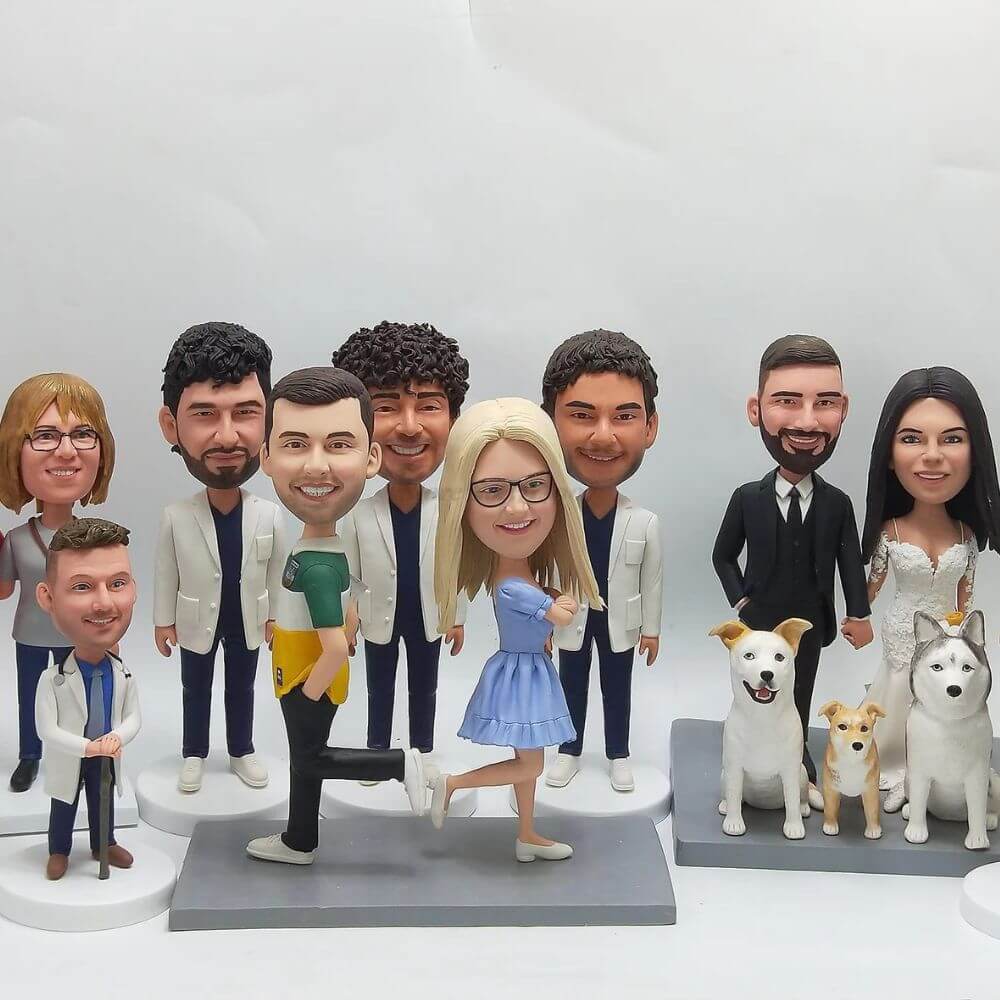 Figurines personnalisables à 100%