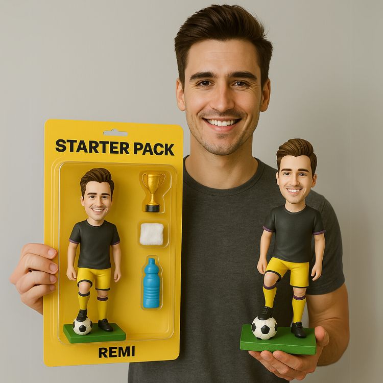 Figurine starter pack personnalisée