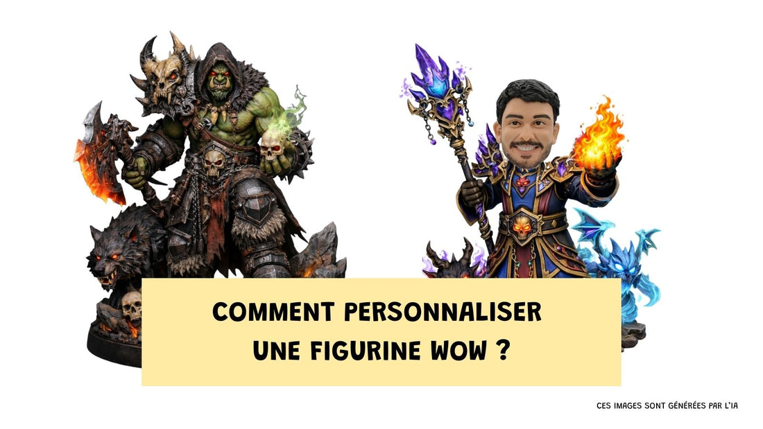Comment personnaliser une figurine wow ?