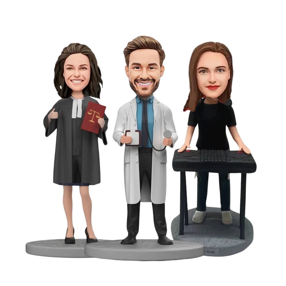 Figurine personnalisée travail