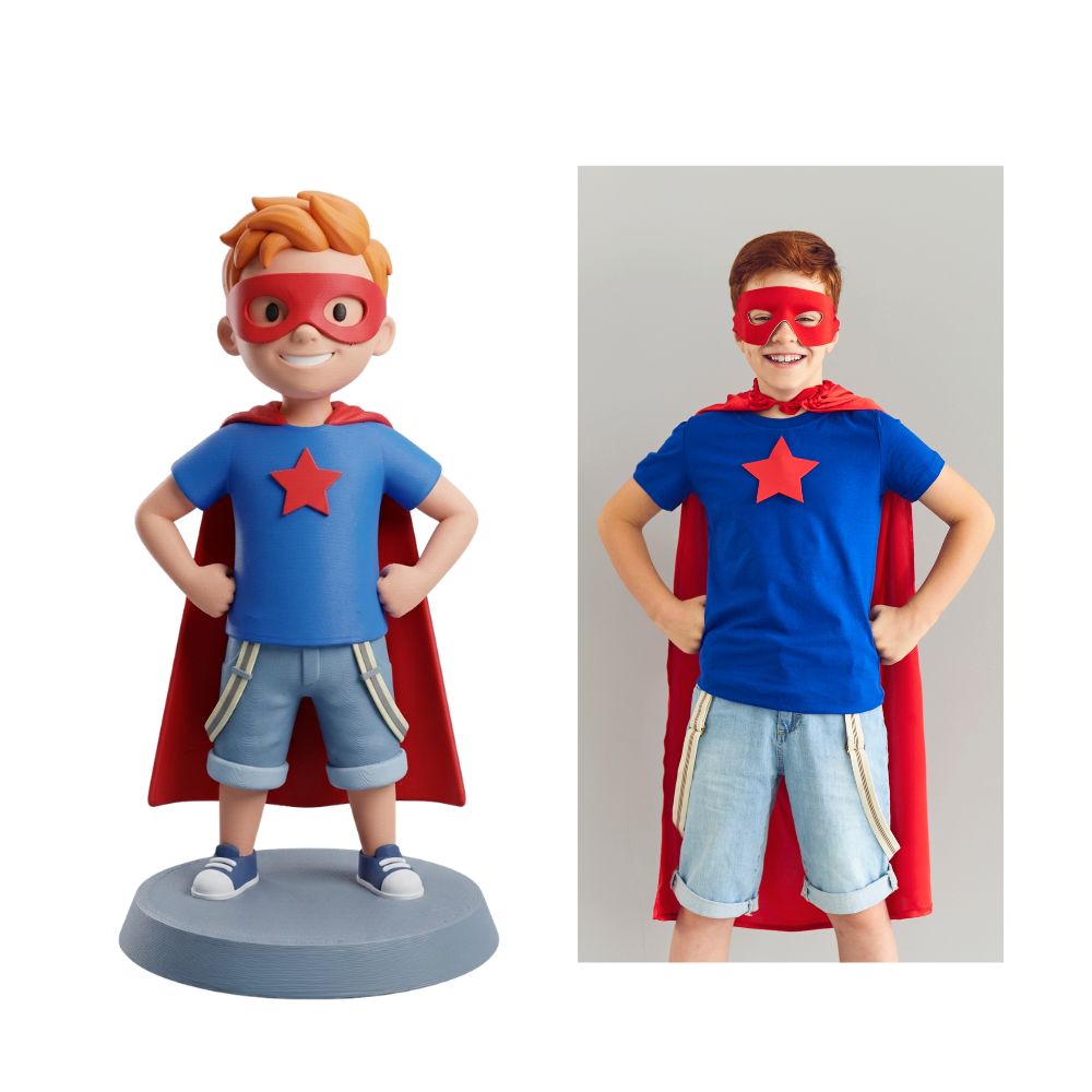 Personnage personnalisé 3d cartoon