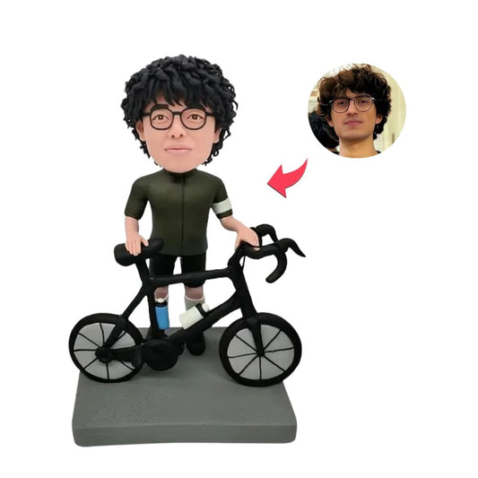 Figurine cycliste personnalisé