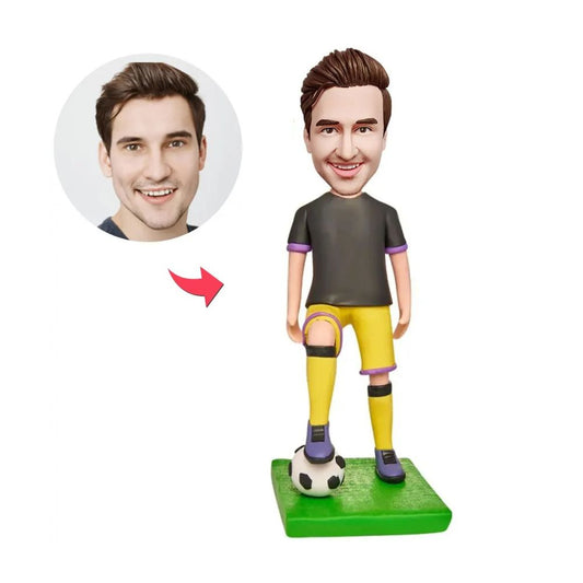 Figurine football personnalisée