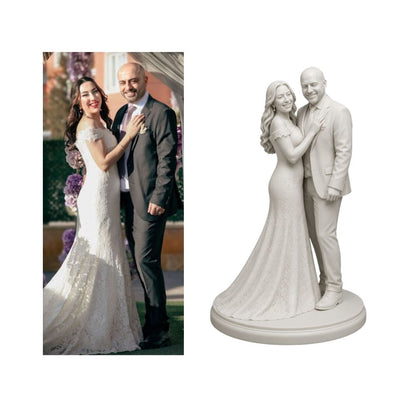 Figurine personnalisée 3d mariage