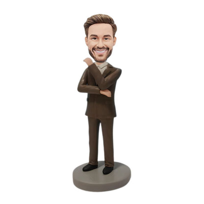 Figurine personnalisée agent immobilier