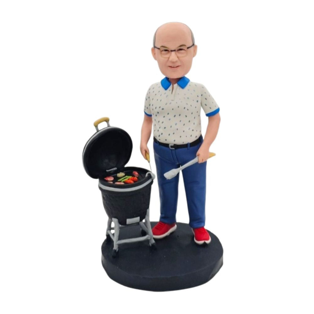 Figurine personnalisée barbecue