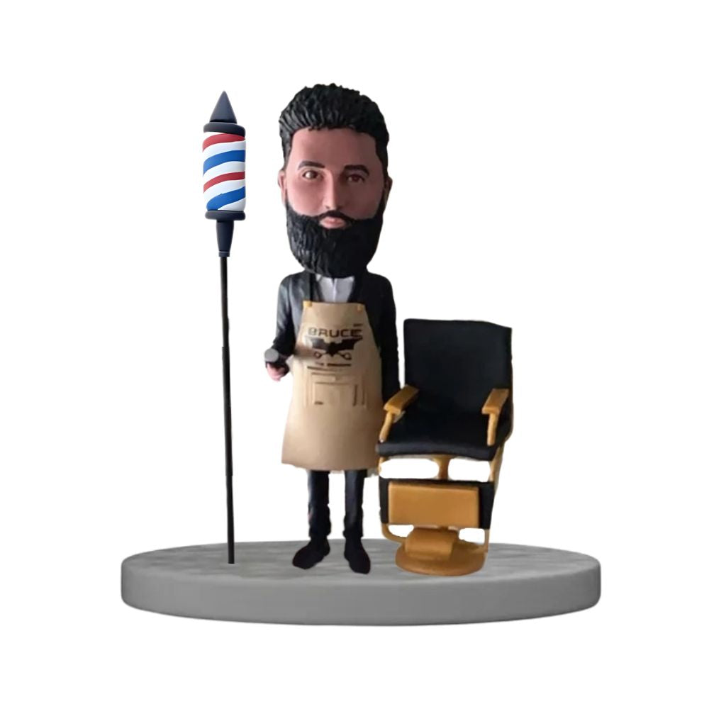 Figurine personnalisée barbier