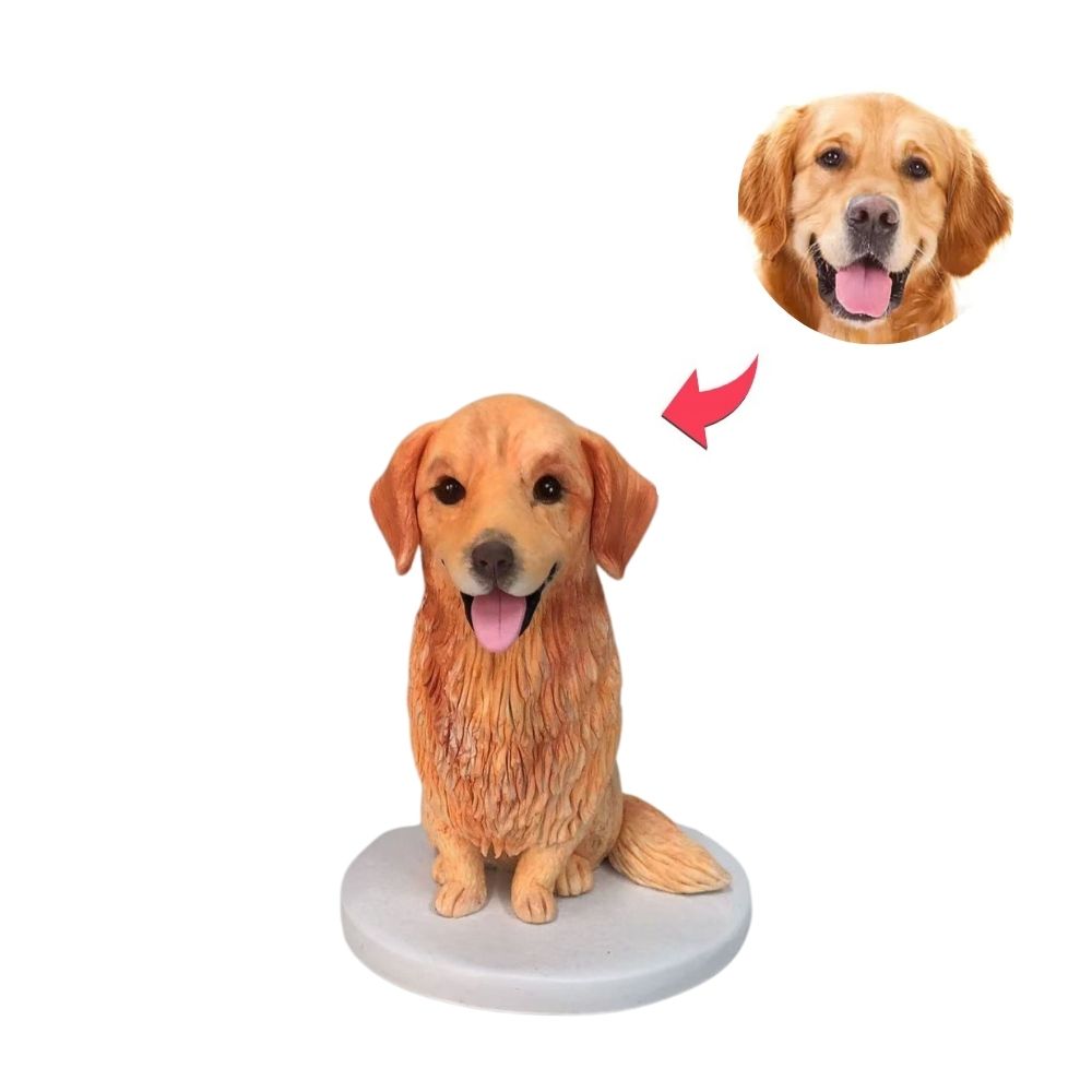 Figurine personnalisée chien seul