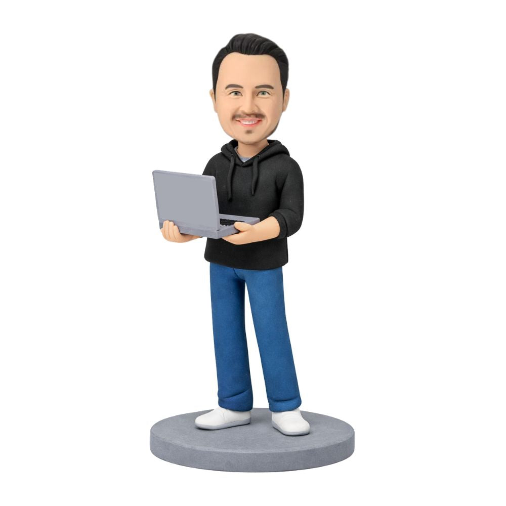 Figurine personnalisée informaticien