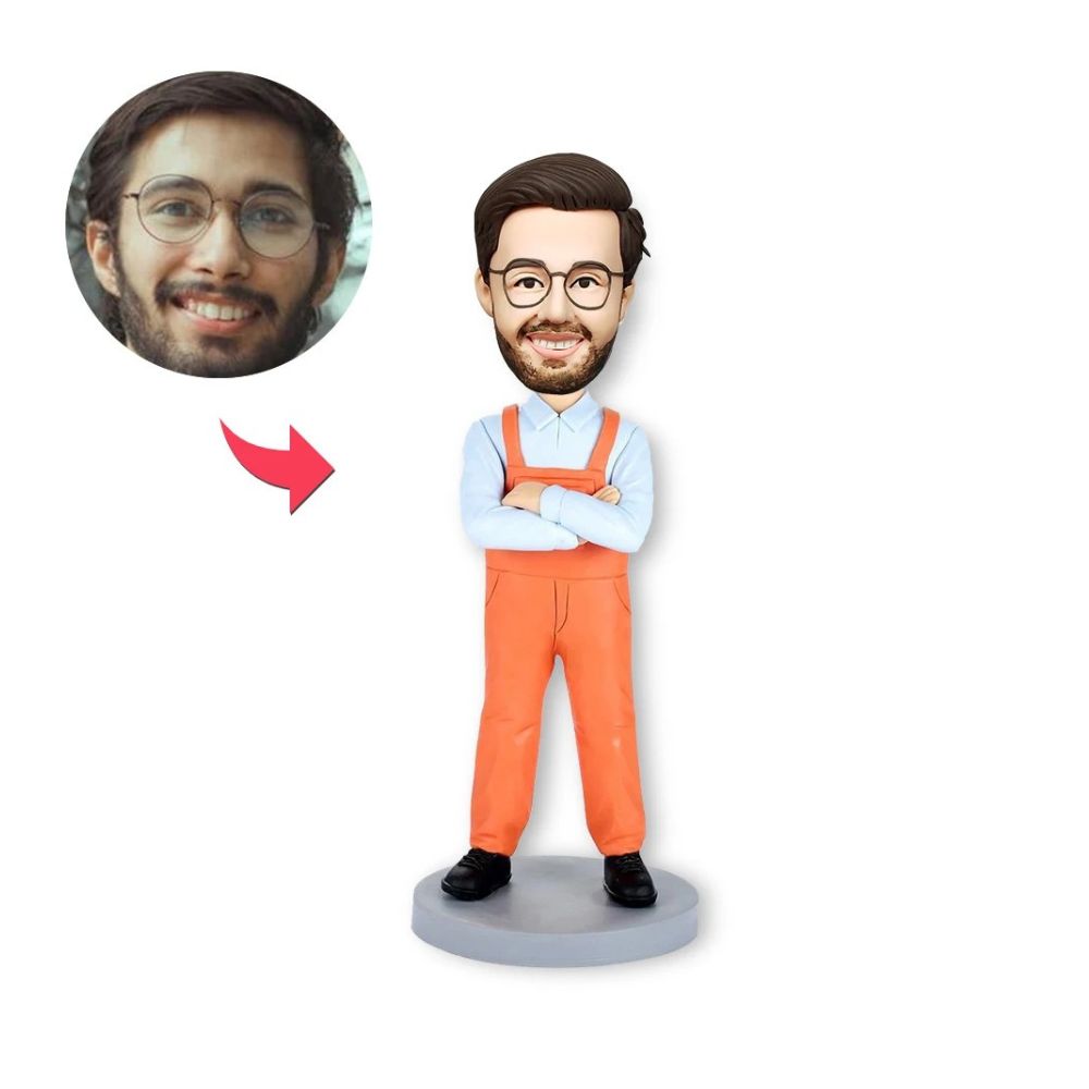 Figurine personnalisée jardinier