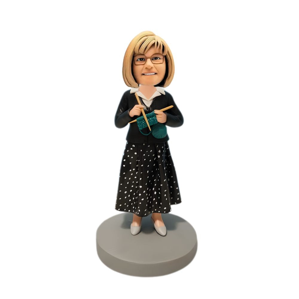 Figurine personnalisée grand-mère