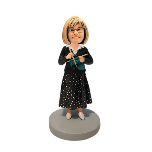 Figurine personnalisée grand-mère