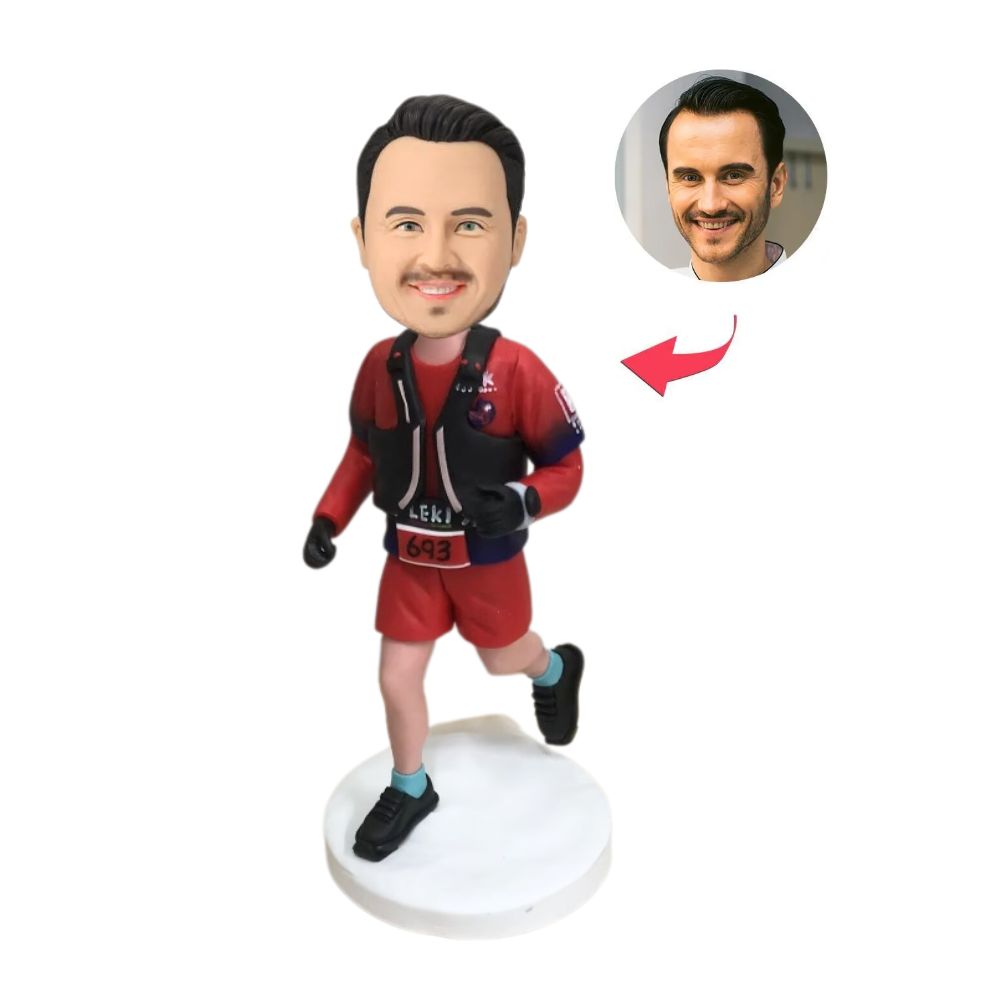 Figurine personnalisée marathonien