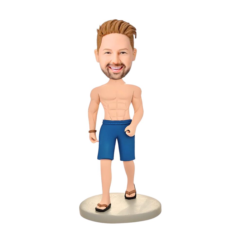 Figurine personnalisée natation homme