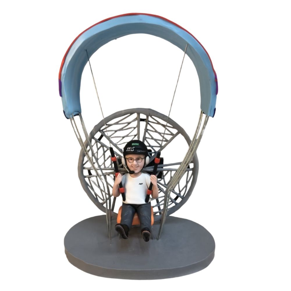Figurine personnalisé paramoteur