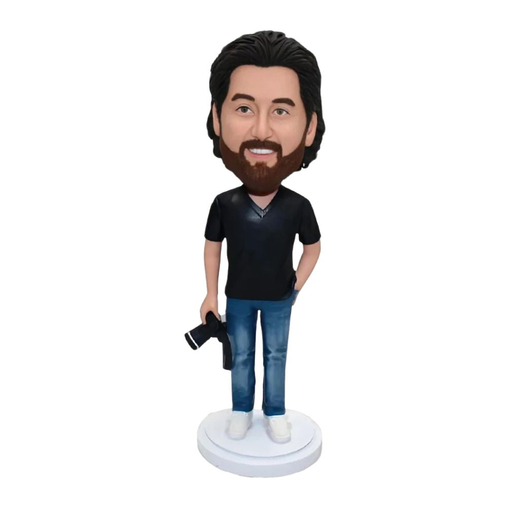 Figurine personnalisée photographe