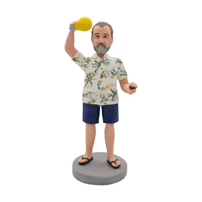 Figurine personnalisée départ à la retraite