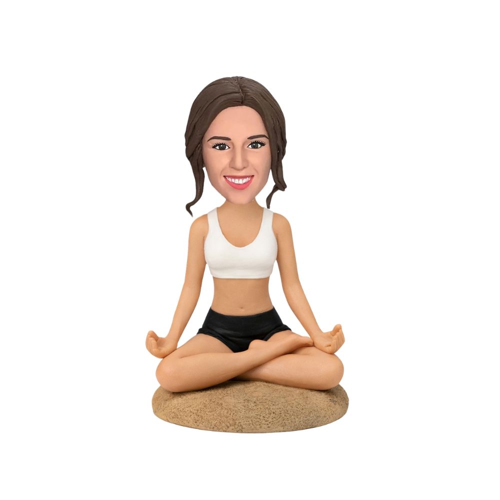 Figurine personnalisée yoga