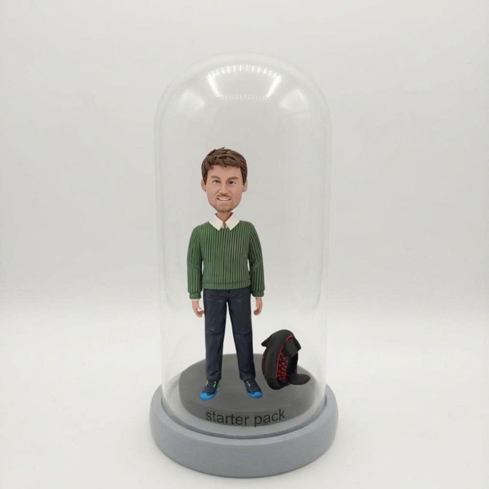 Figurine starter pack personnalisée 1 accessoire